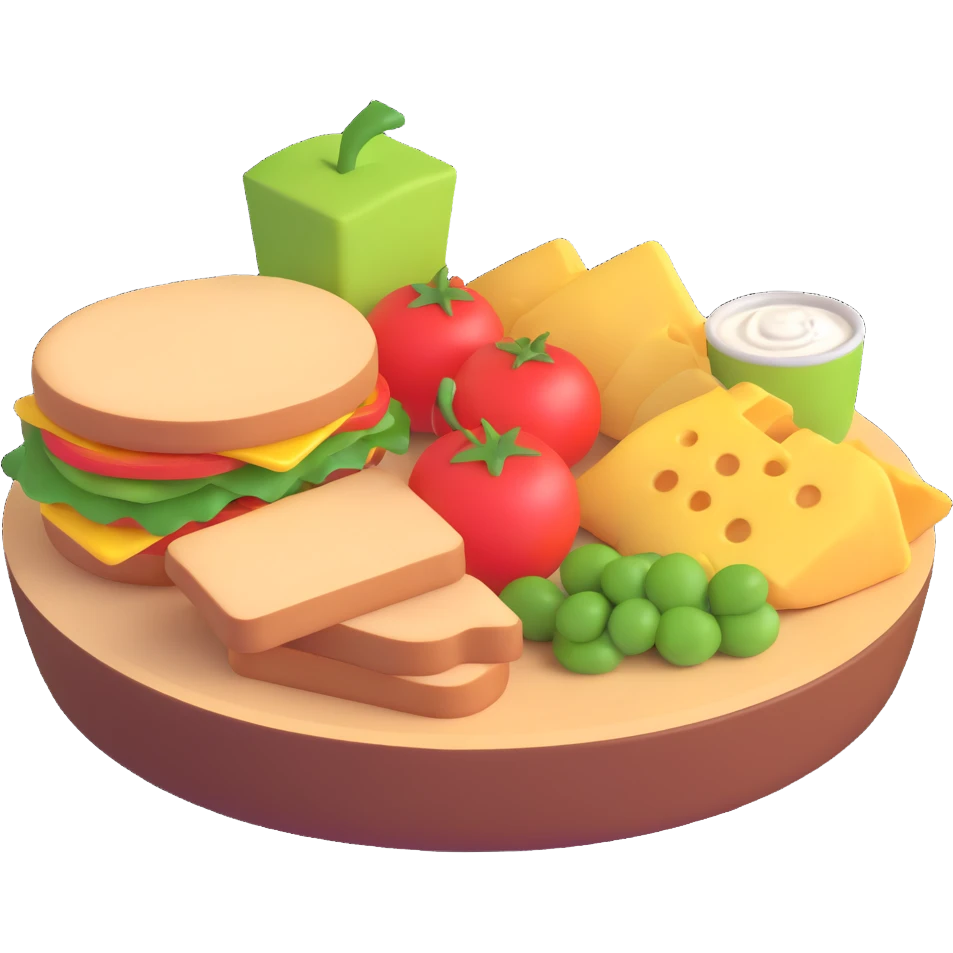 lunch emoji