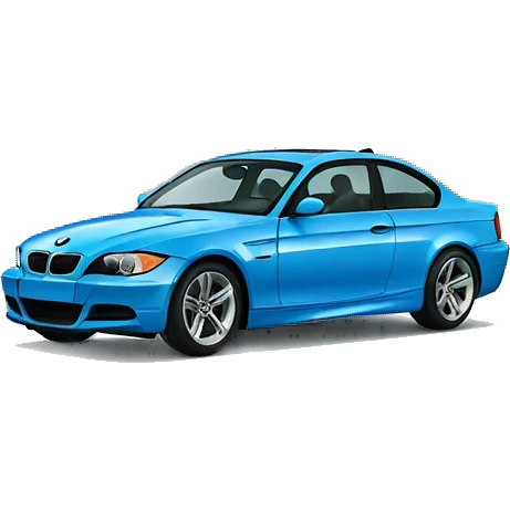 Blue bmw  emoji