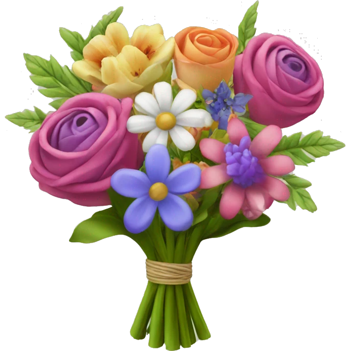 Buchón floral bouquets  emoji