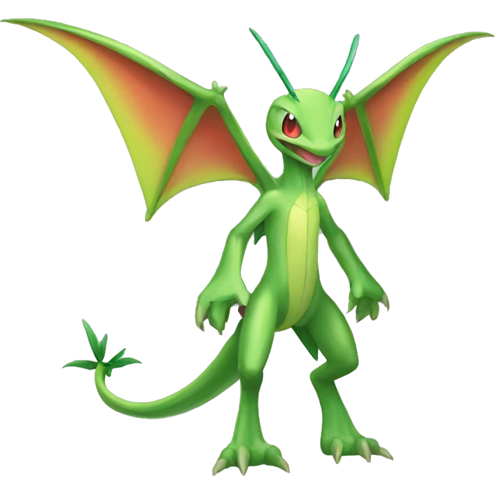 Full body shiny cl Flygon-Scyther-grovyle emoji
