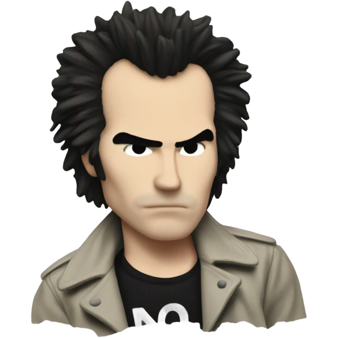 Sid Vicious kicking emoji