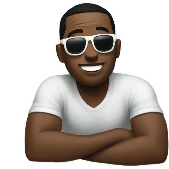 Diddy on vacation emoji