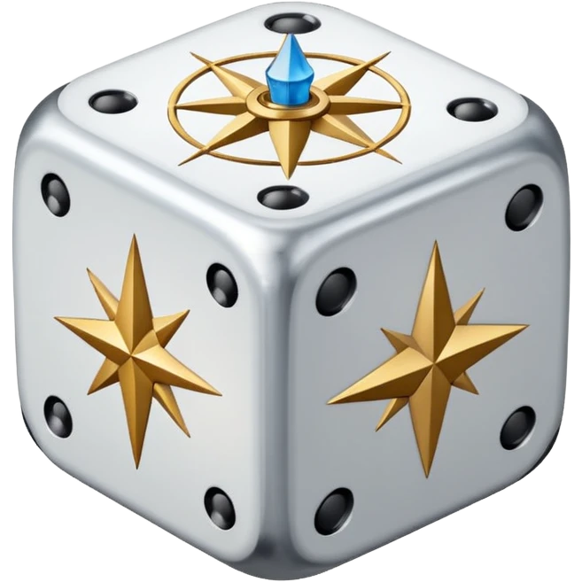 🎲 + 🧭 emoji