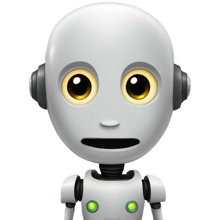Loving robot emoji