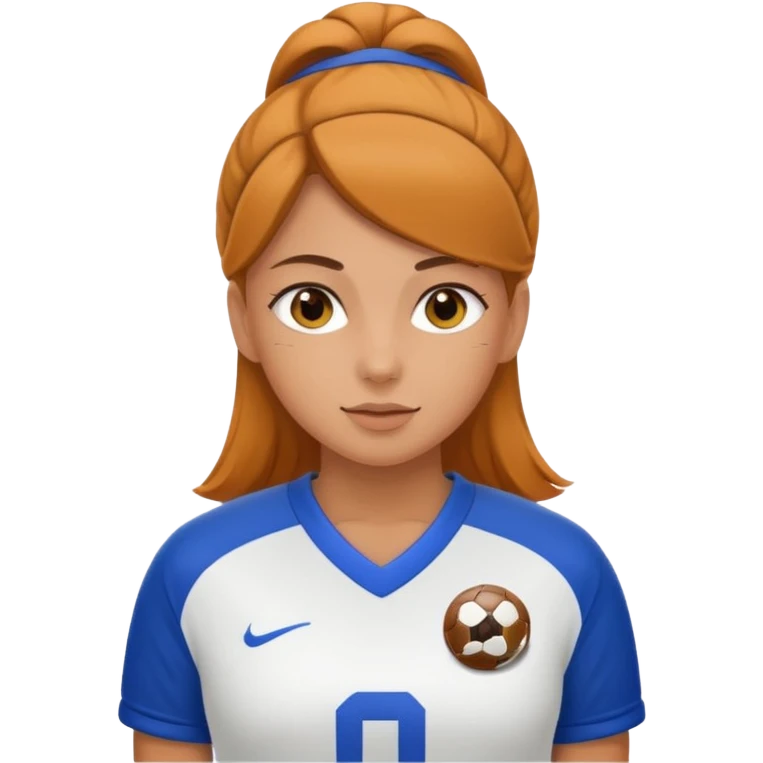 Girl football emoji