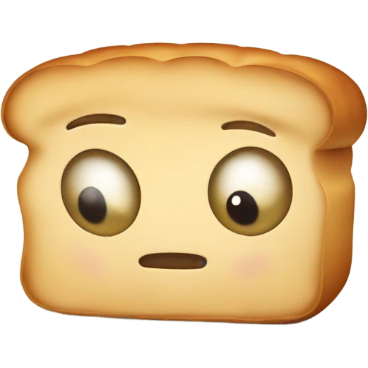 Bread with eyes  emoji
