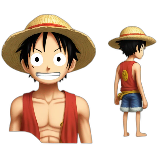 Luffy one piece emoji