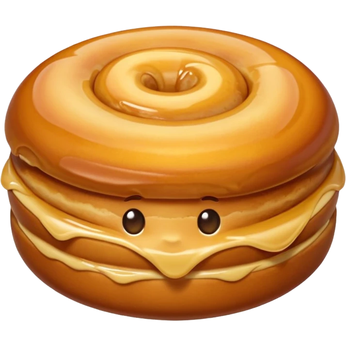 honey bun emoji