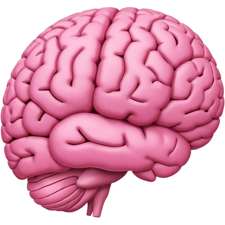 pink brain emoji
