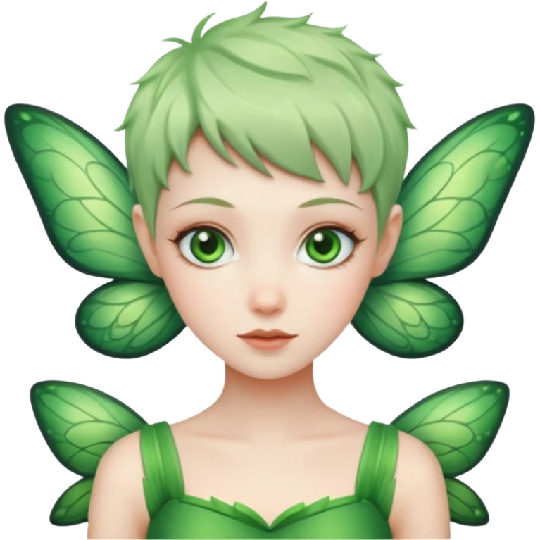 fairy with pixie haircut emoji
