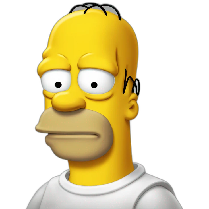 Homer Simpson même emoji