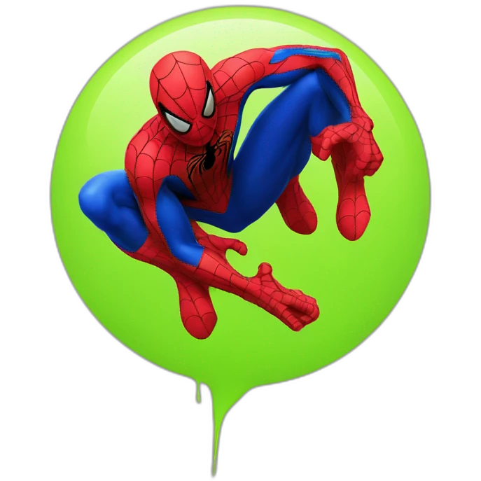 SPIDERMAN FLUO emoji