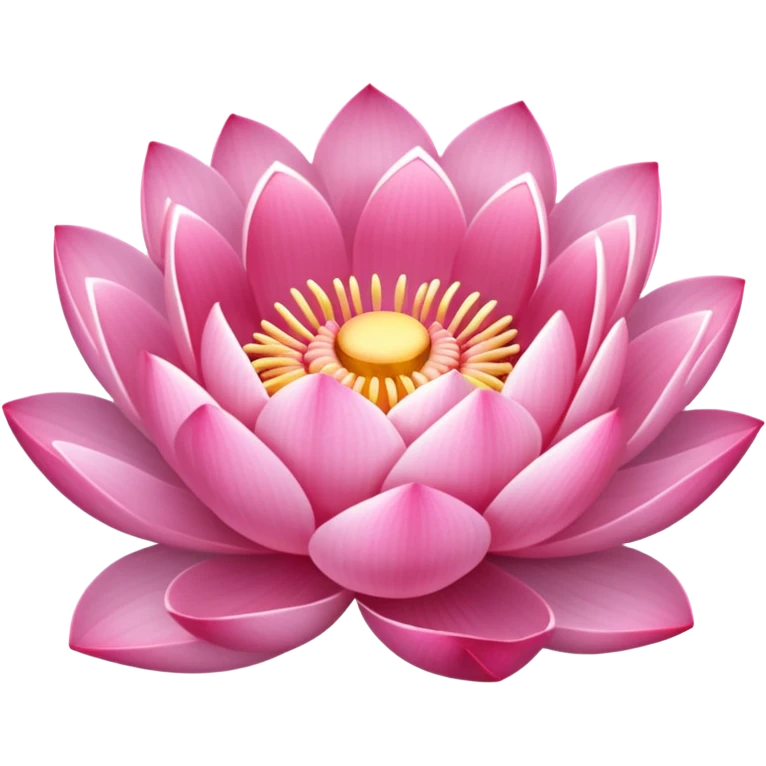 pink lotus flower emoji