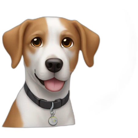 Luka le chien dans l’avion  emoji