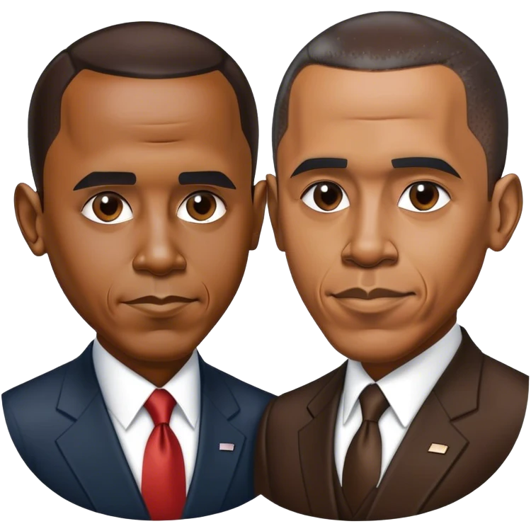 Obama and P diddy  emoji