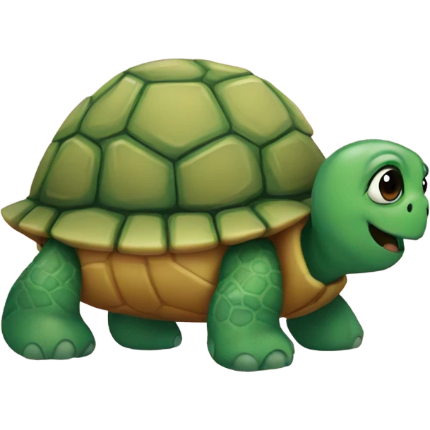 an edible turtle emoji