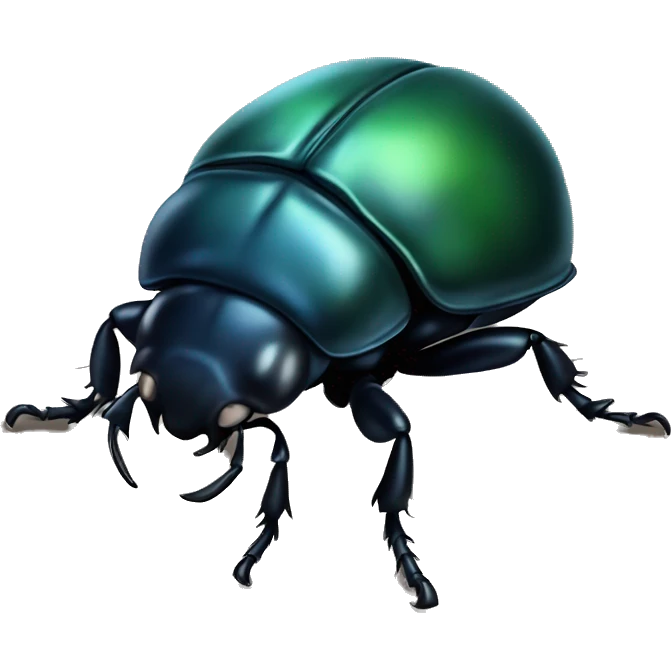 dung beetle emoji