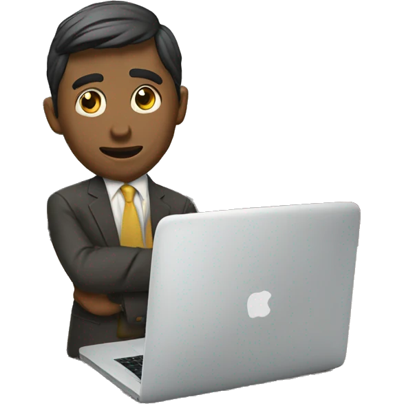 the lost intern with a question mak emoji
