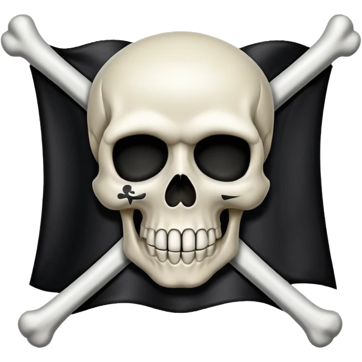 jolly roger flag emoji from one piece emoji