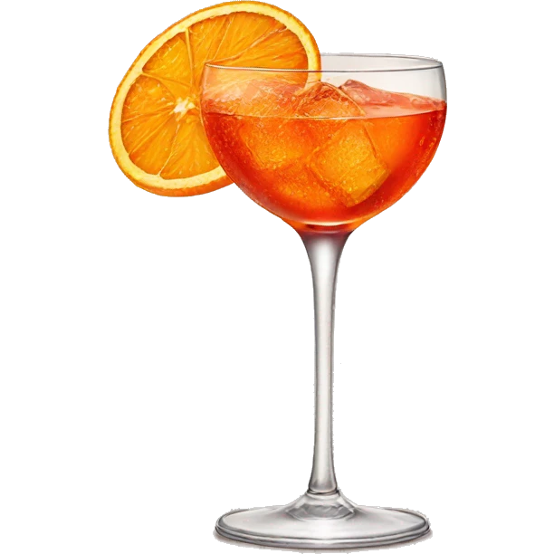 Aperol spritz emoji