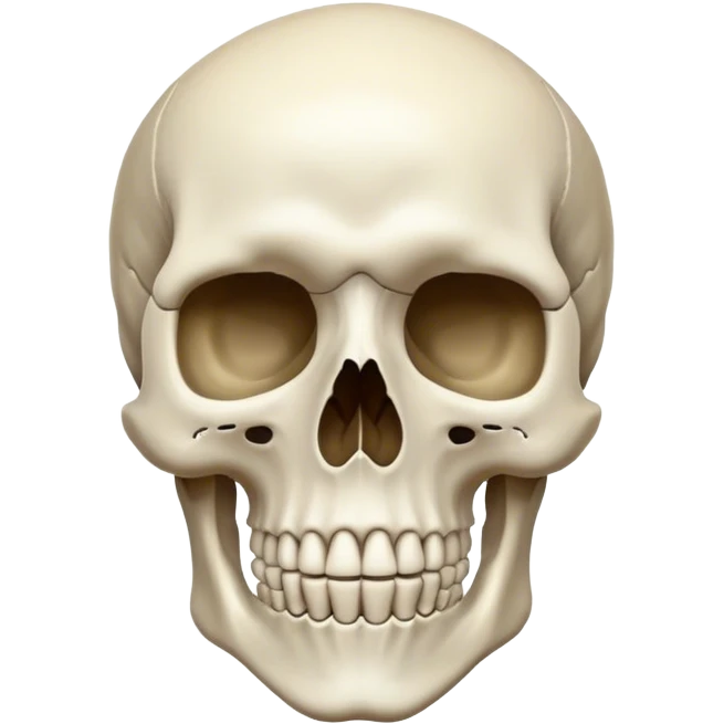 A skeleton emoji