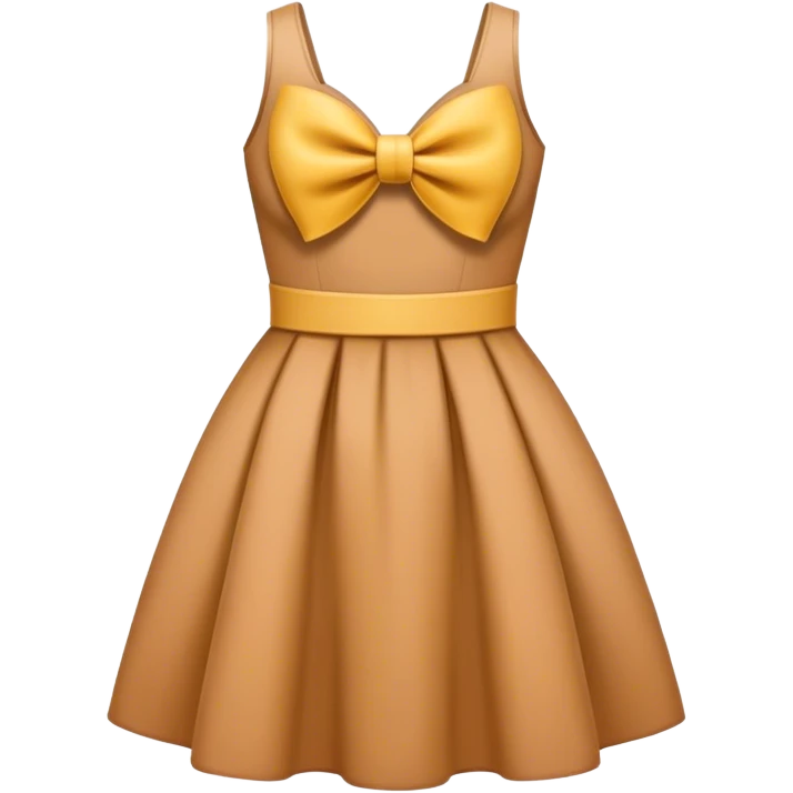 Dress with bow emoji