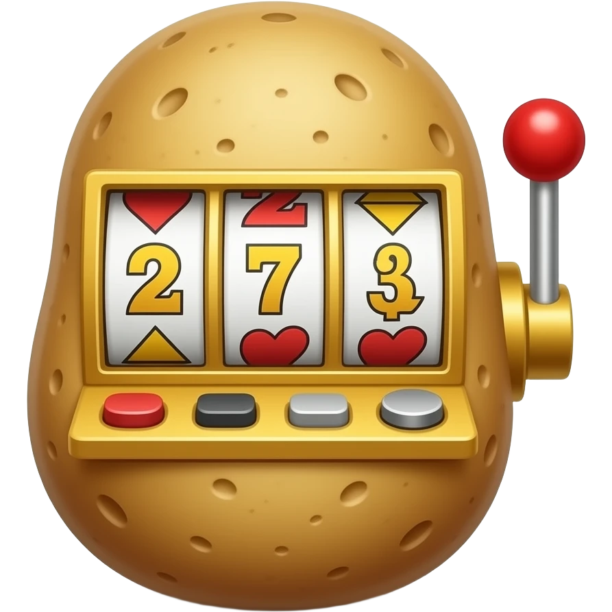 gambling potato slots emoji