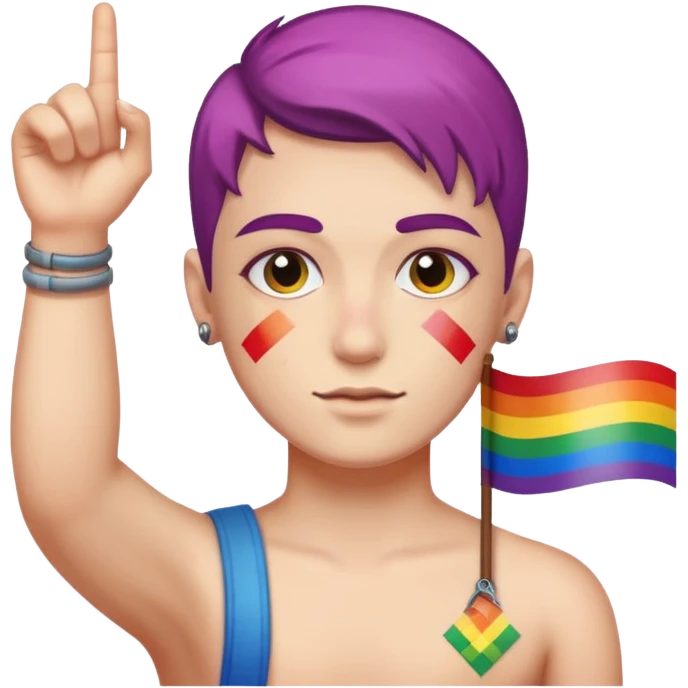LGBTQ Nazi emoji