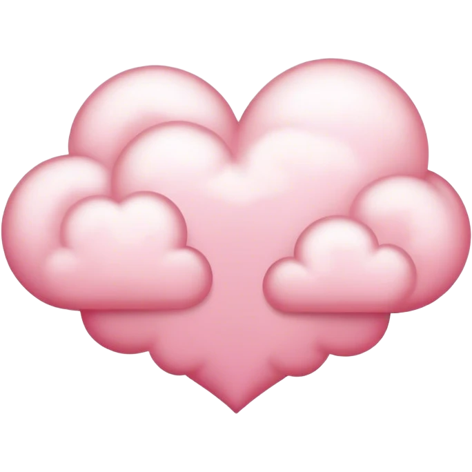 heart cloud emoji