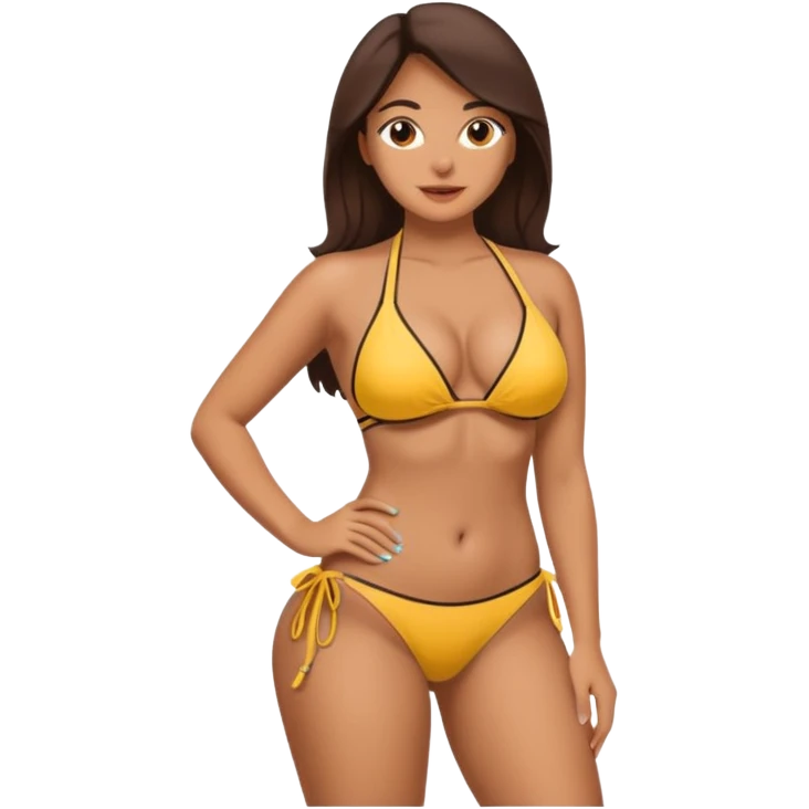 naked massive booty Latina emoji