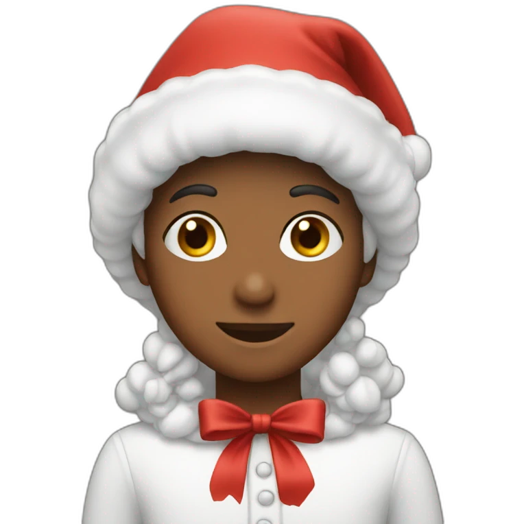 Bonnet noel emoji