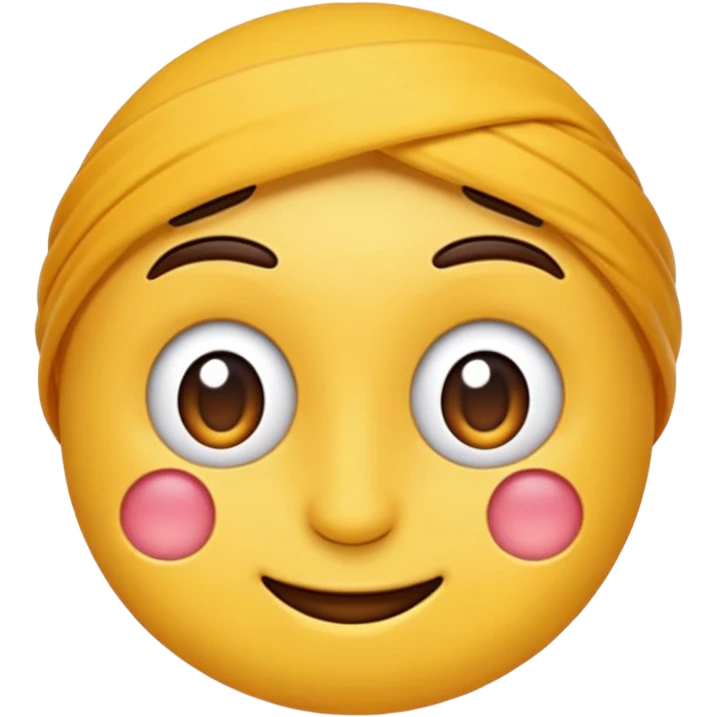 Uzun kumral saçlı emoji emoji