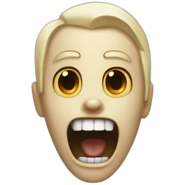 scream emoji