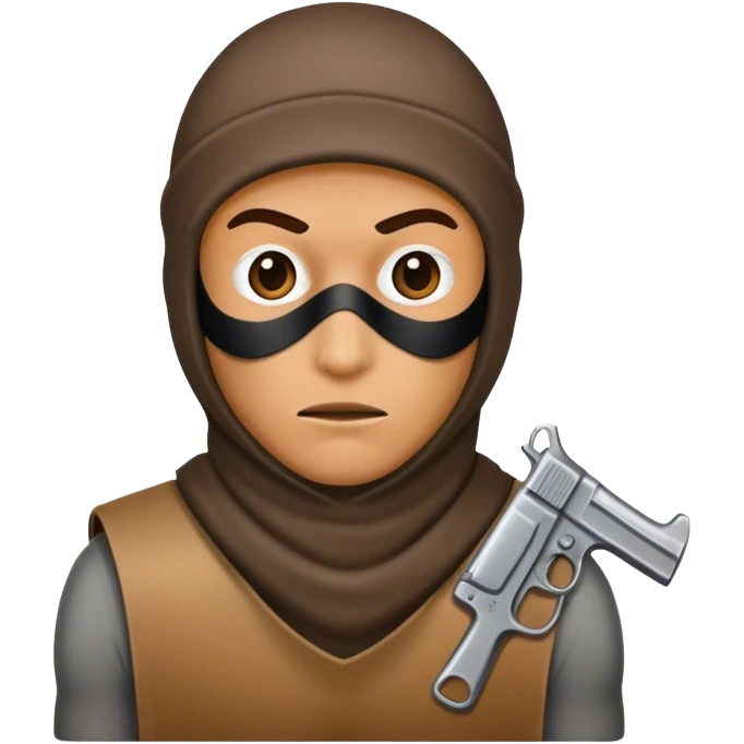 A robber emoji
