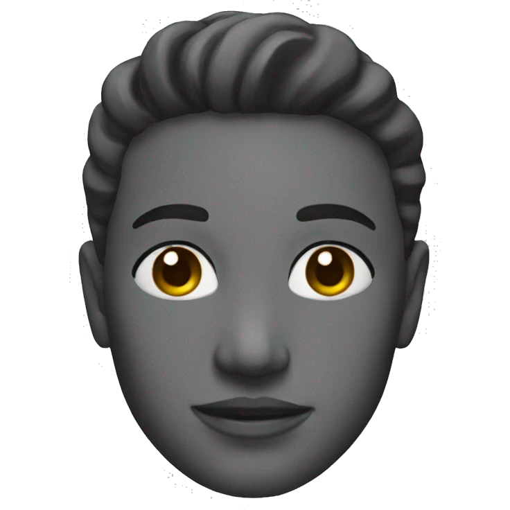 Cure black  emoji