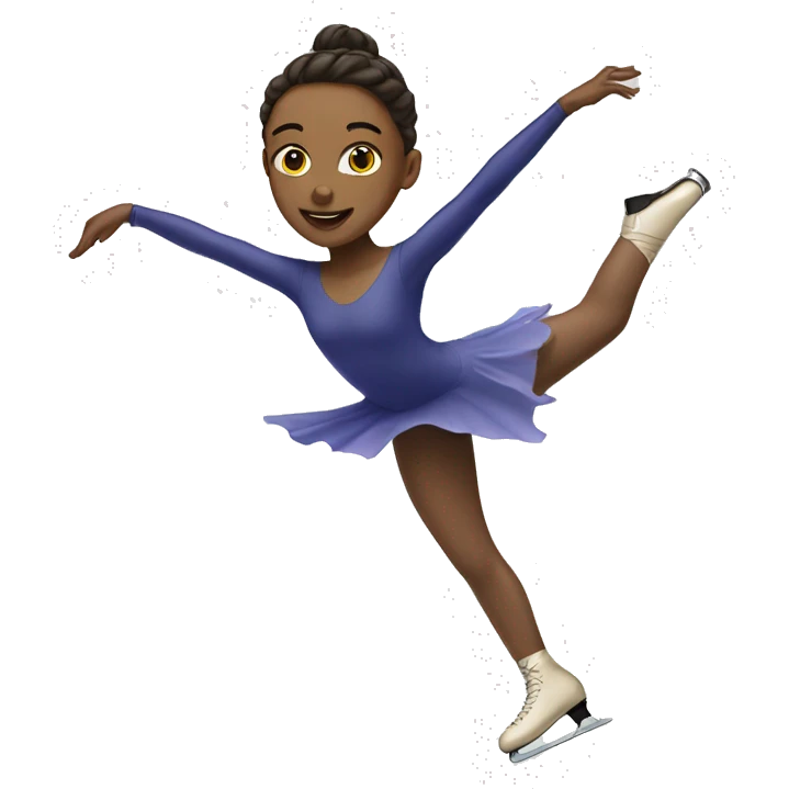 Figure skater emoji