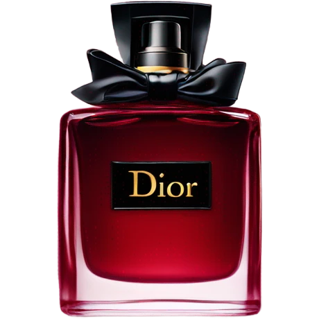 Dark red Dior parfum  emoji