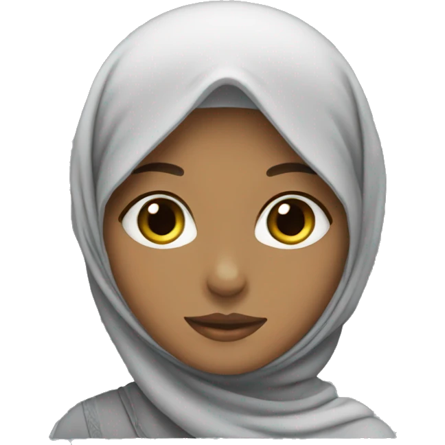 girl with hijab emoji