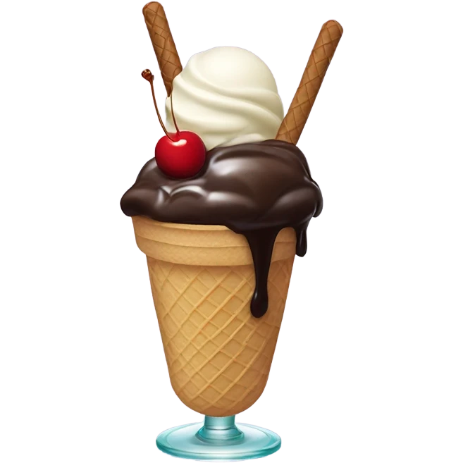 Spider ice cream emoji