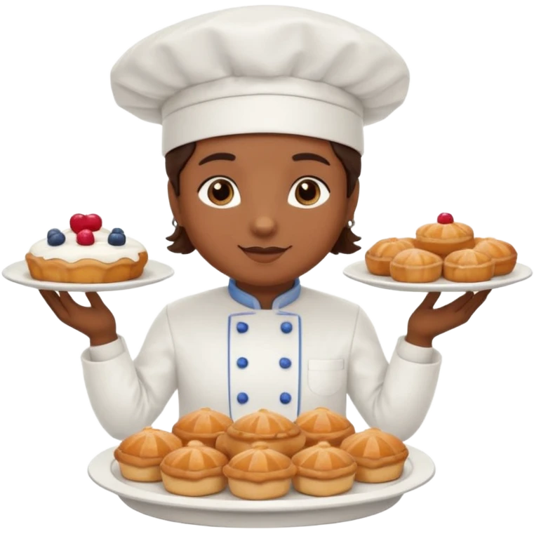 Ursa confeiteira emoji