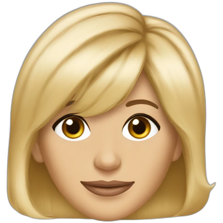 Brigitte Macron the French first lady emoji