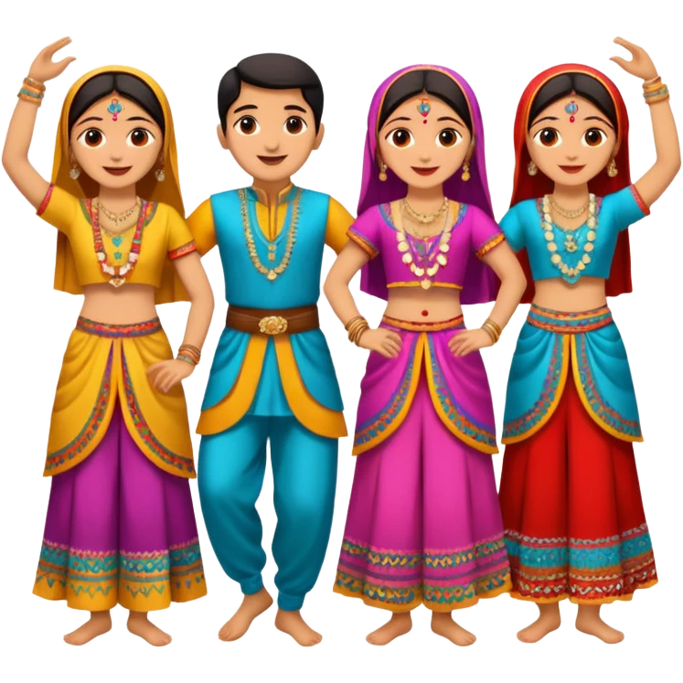 Ajrak sindh celebration sindhi dancing emoji