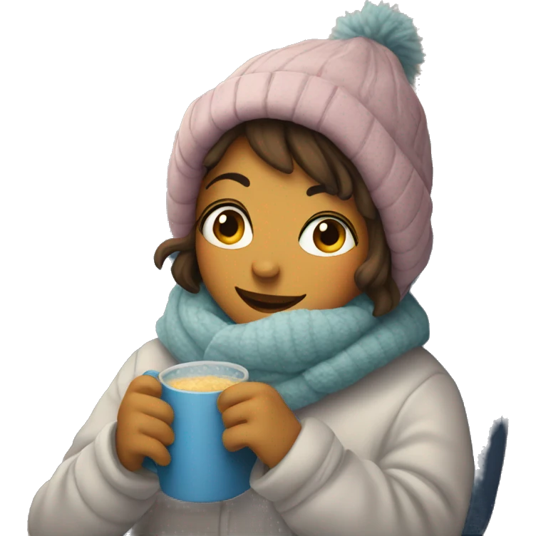 cozy winter emoji