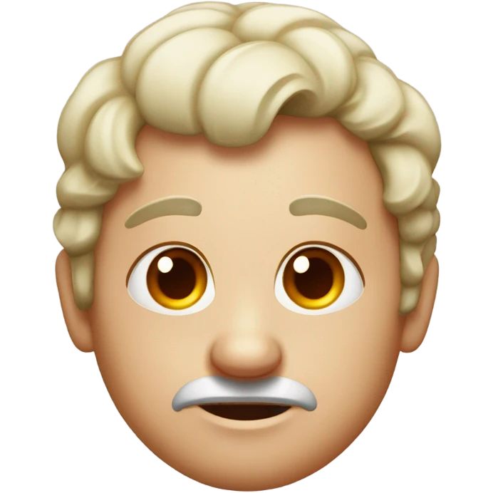 big pimple on the forehead emoji