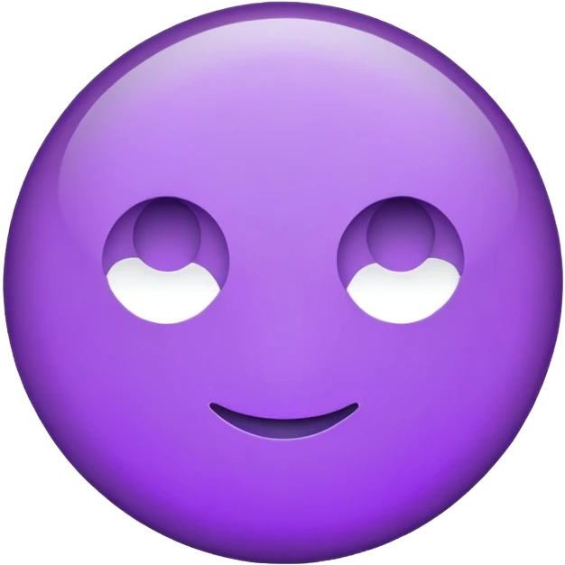 purple circle emoji