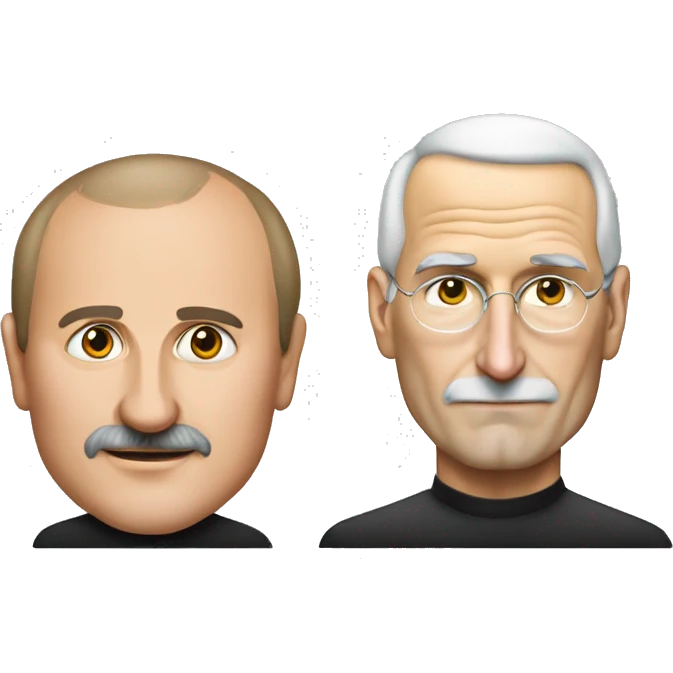  Lukashenko and Steve jobs  emoji