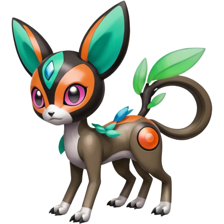 Meloetta-Spinomon-Trico-Pokémon-Digimon-Fakémon-fusion-hybrid-creature emoji