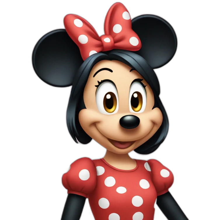 Classic Minnie Mouse  emoji