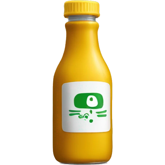 mustard bottle emoji