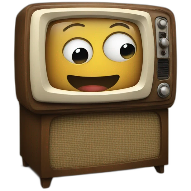 40s Television emoji